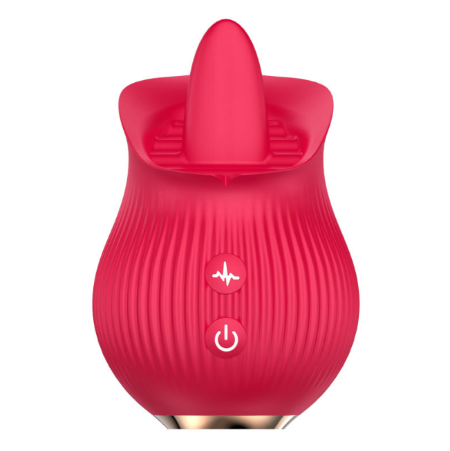 PureJoy 玫瑰花舌舔震動器