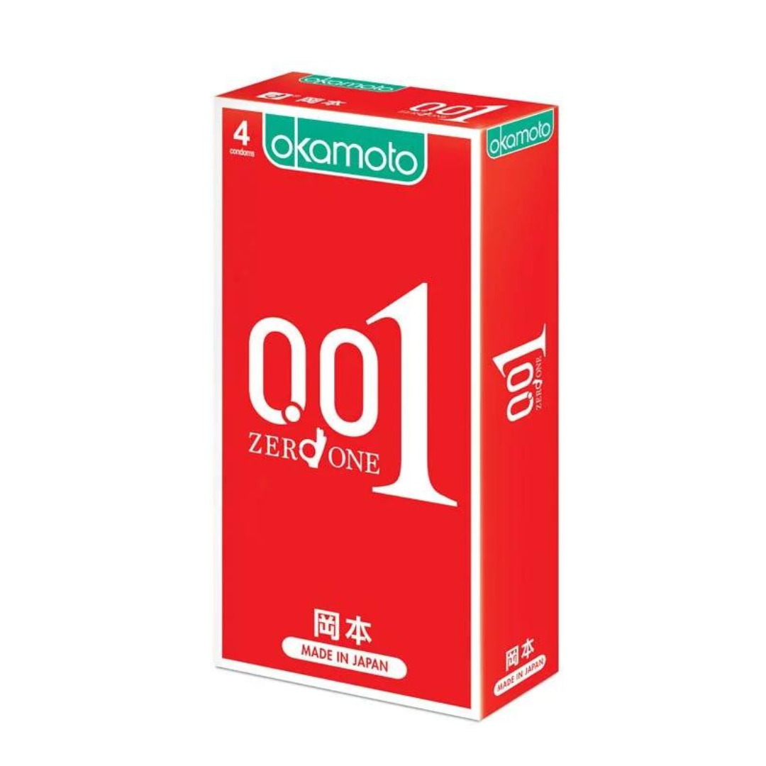 岡本 0.01 4 片裝 PU 安全套