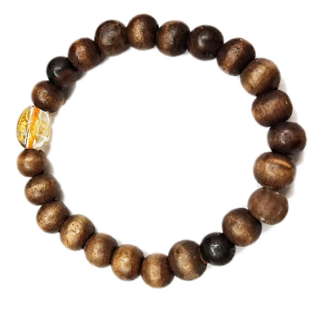 六字真言+原木手珠8mm【十方】146598