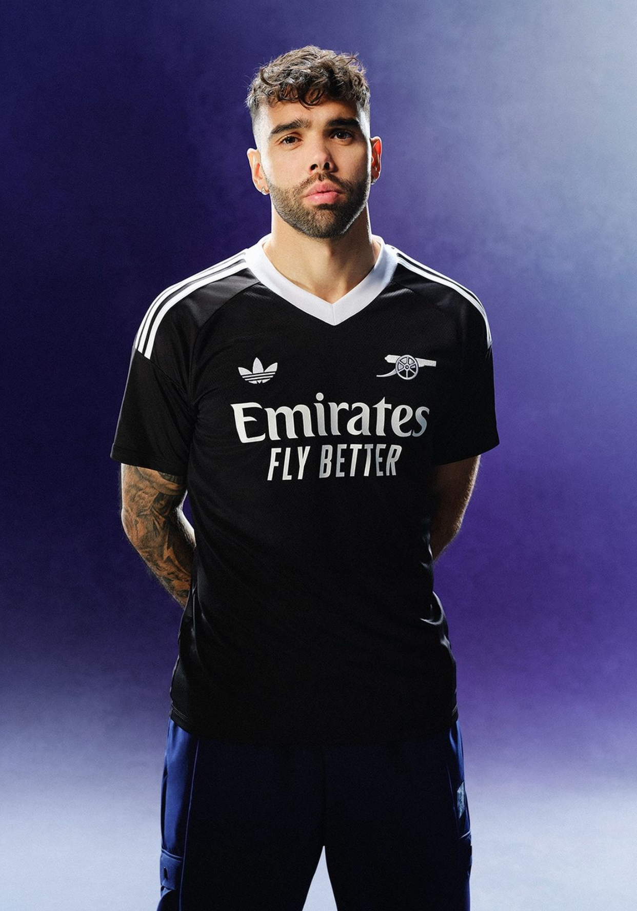 2024 Arsenal Black Goalkeeper Shirt with Nameset