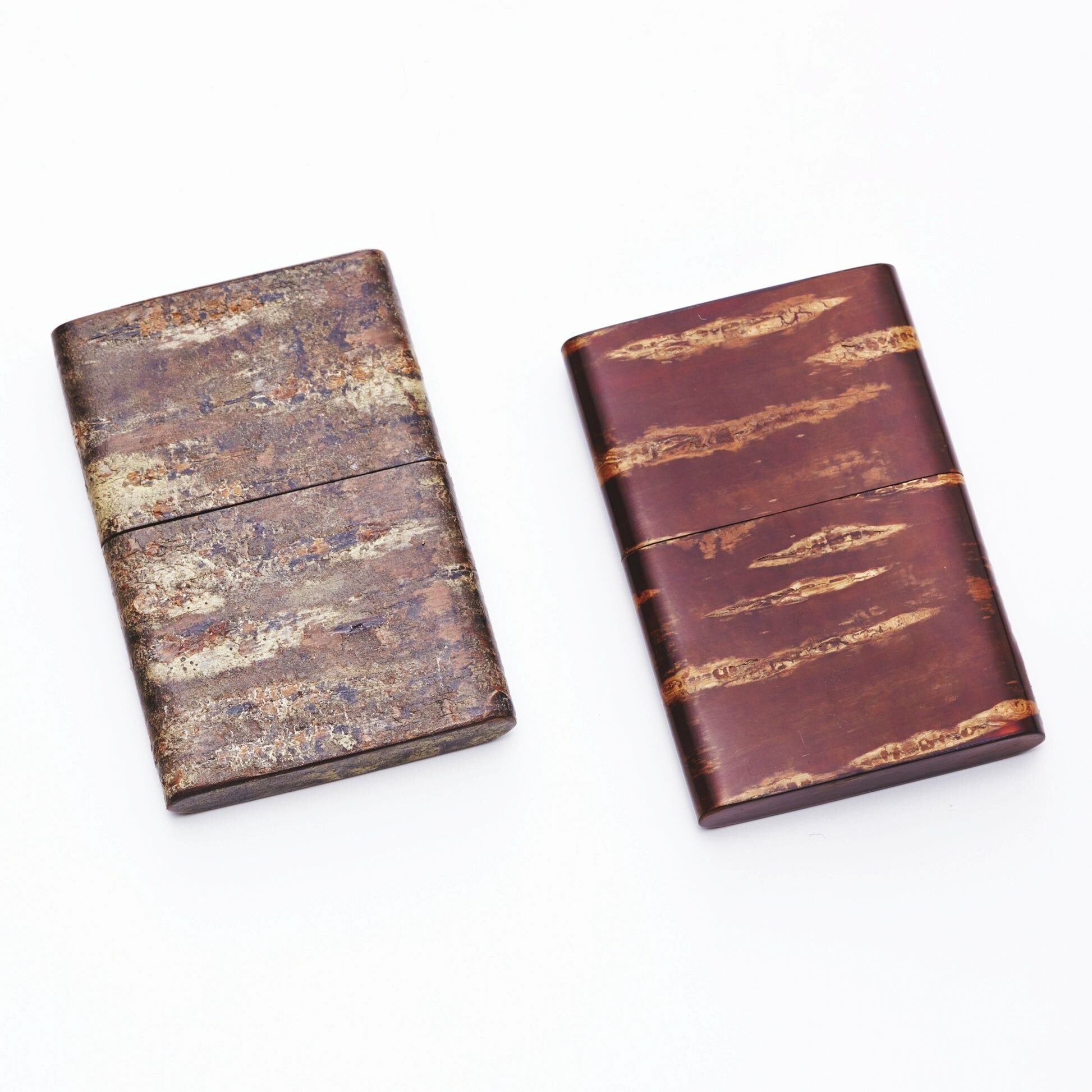 富岡商店 野櫻桃木名片盒 棕色