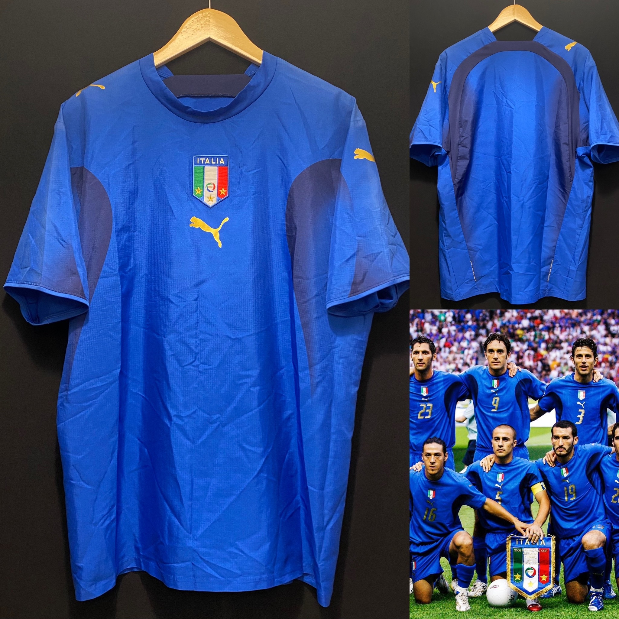 Italy 2006 FIFA World Cup Puma Home Shirt