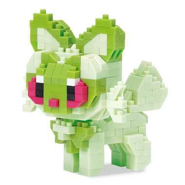 《Nanoblock 迷你積木》寶可夢 NBPM_R01 新葉喵 RS