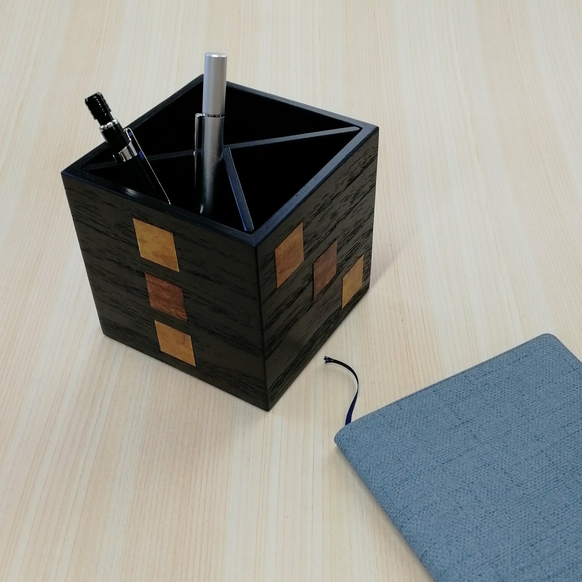 富岡商店 櫻桐方筆筒