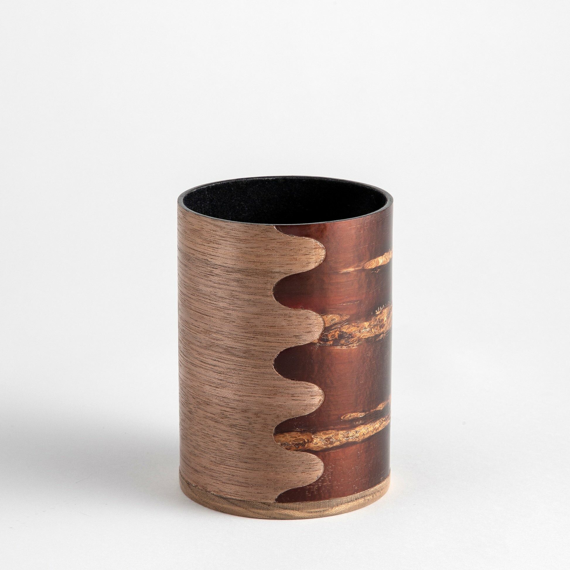 富岡商店 BUCHI拼接圓筆筒 小