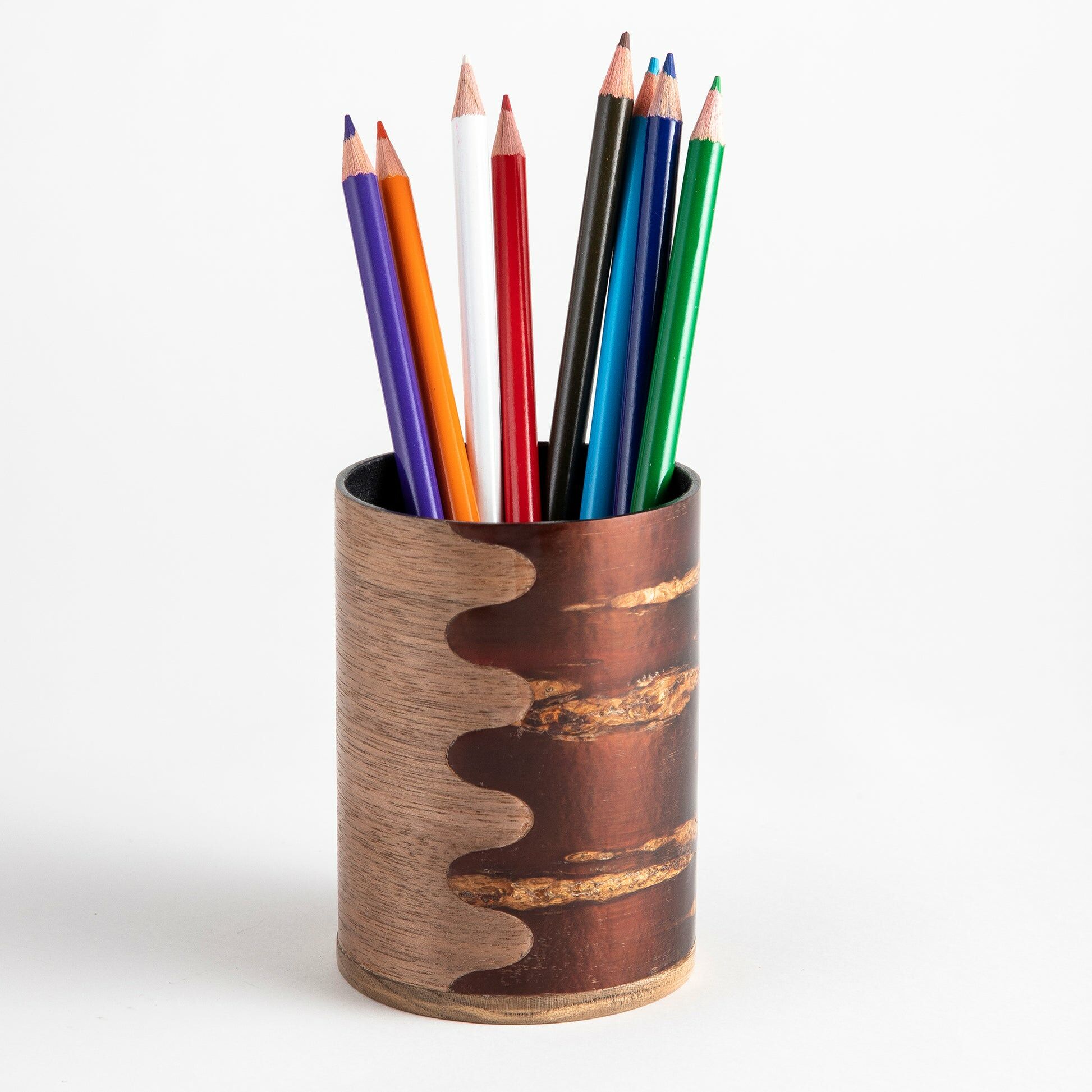 富岡商店 BUCHI拼接圓筆筒 小