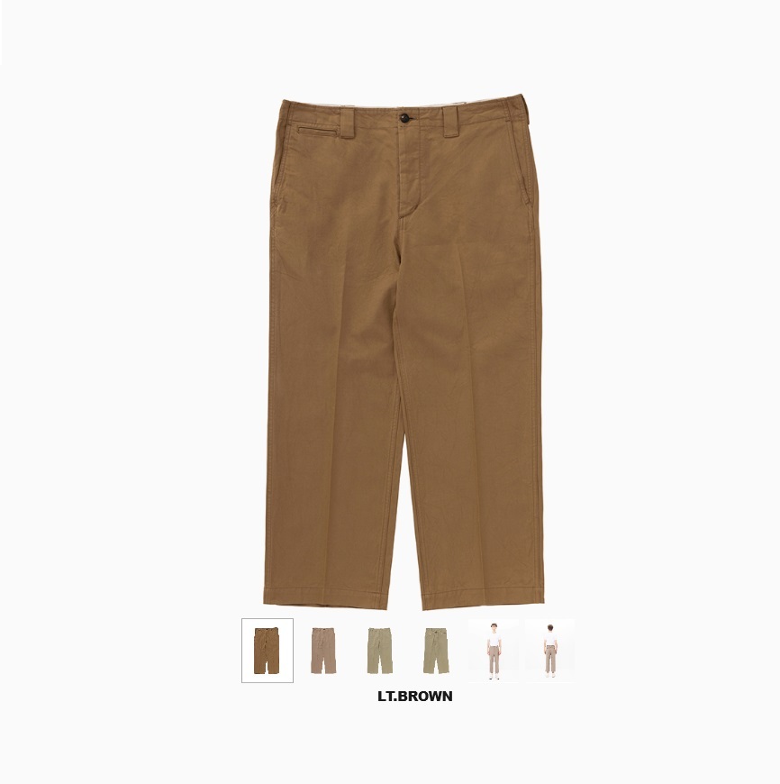 VISVIM LEAGUERS CHINO PANTS - PRE ORDER ITEM (預訂中)