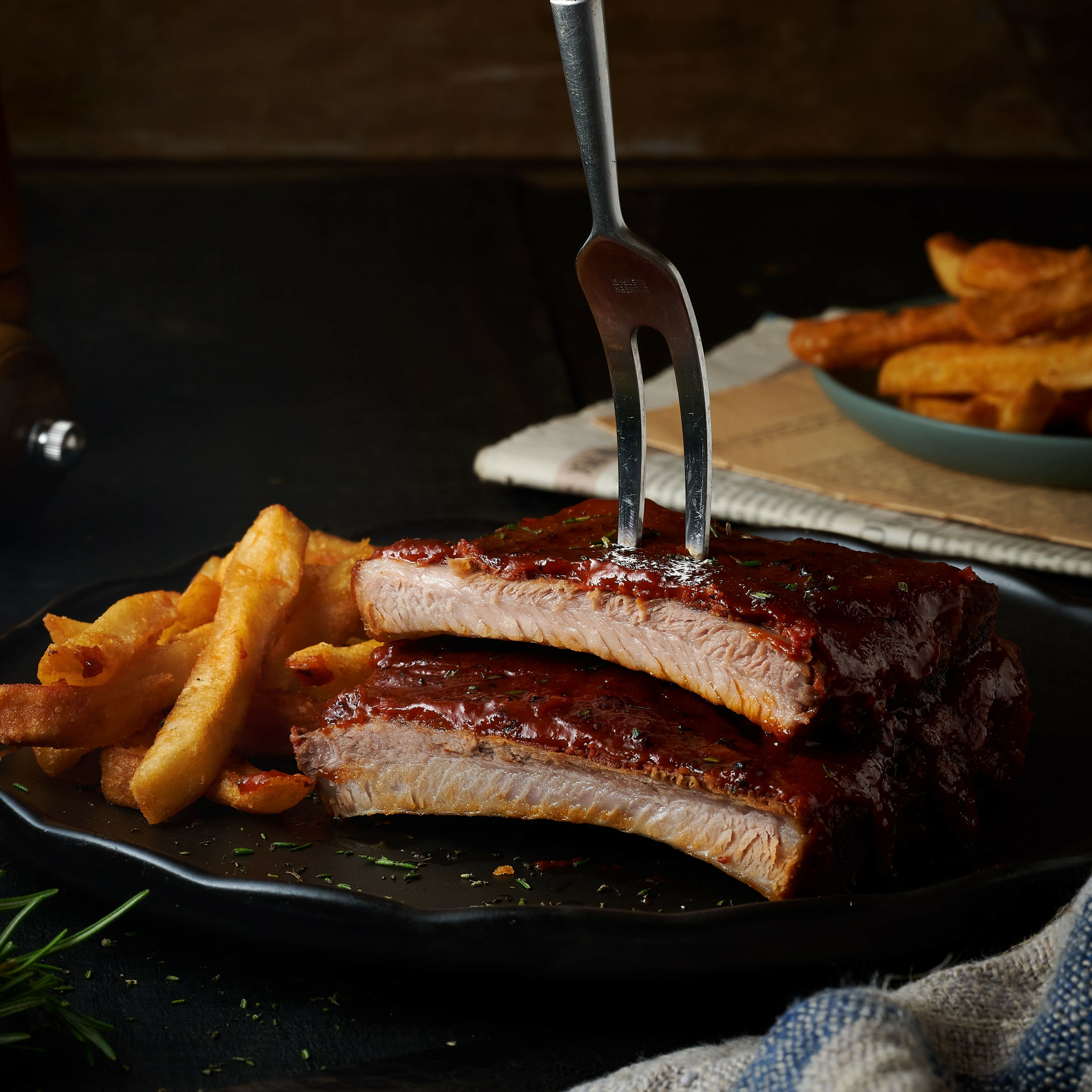 美食嚴選｜美式燒烤豬肋排