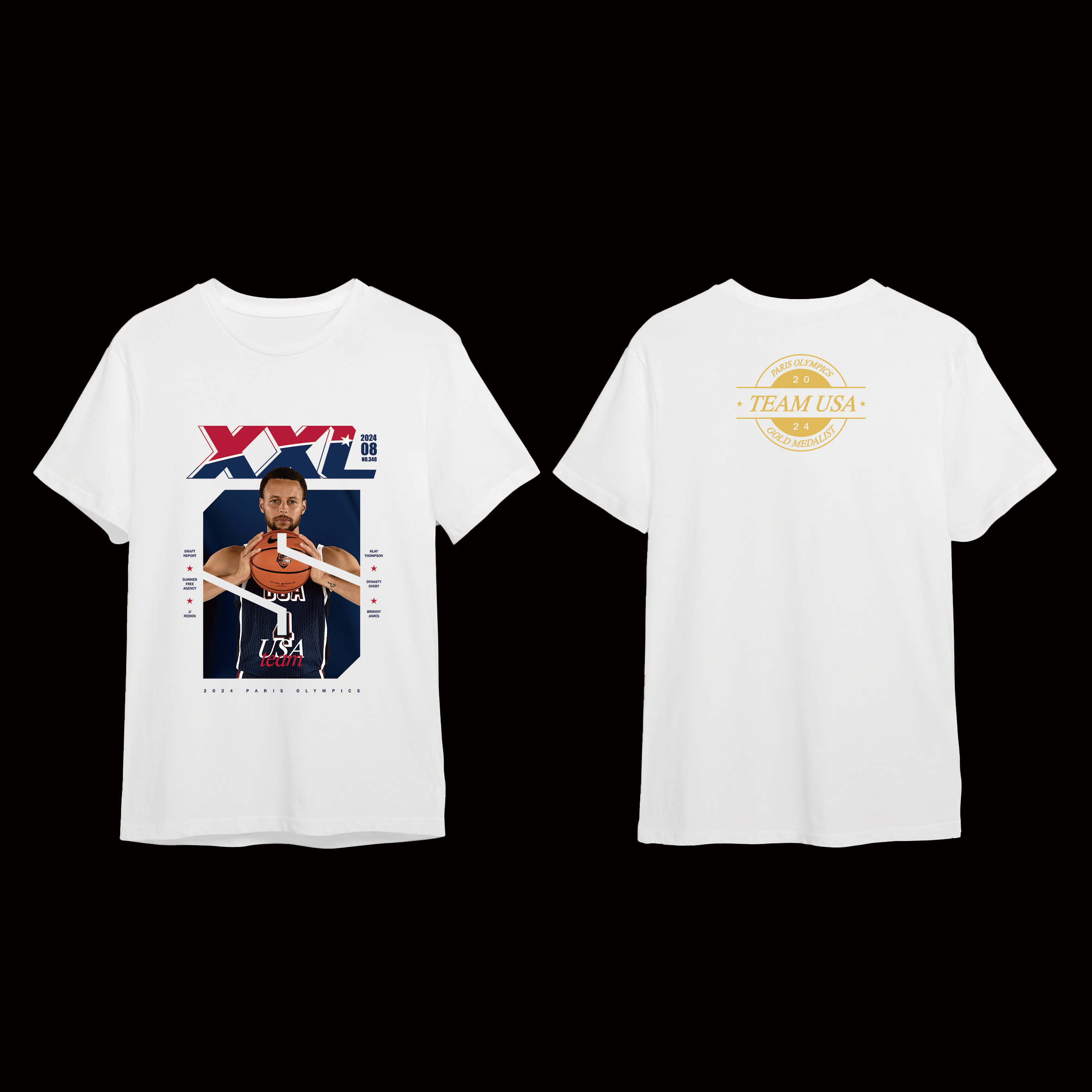 金牌限定 🥇 XXL 八月號封面 T-shirt（白色加開）
