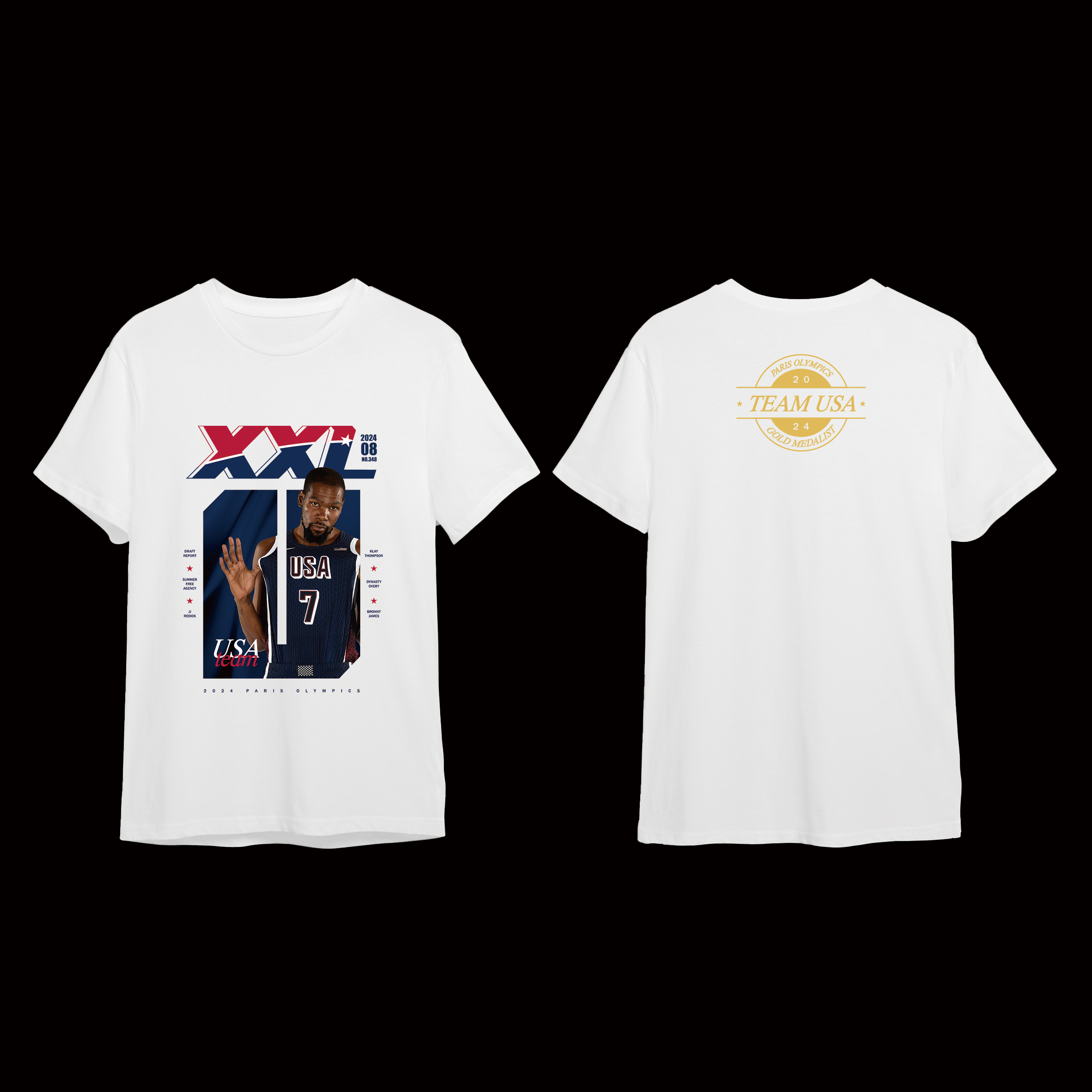 金牌限定 🥇 XXL 八月號封面 T-shirt（白色加開）
