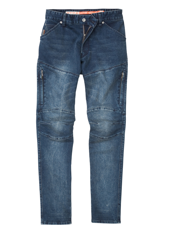 HYD804  HYOD COVEC BIKERS ZIP VENT 耐磨牛仔褲