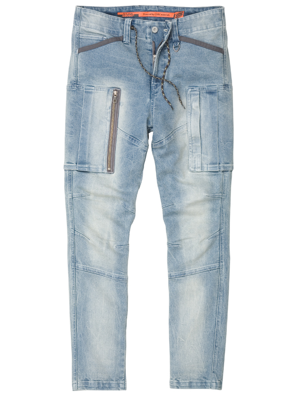 HYD805  HYOD COVEC 3D ZIP CARGO 耐磨牛仔褲