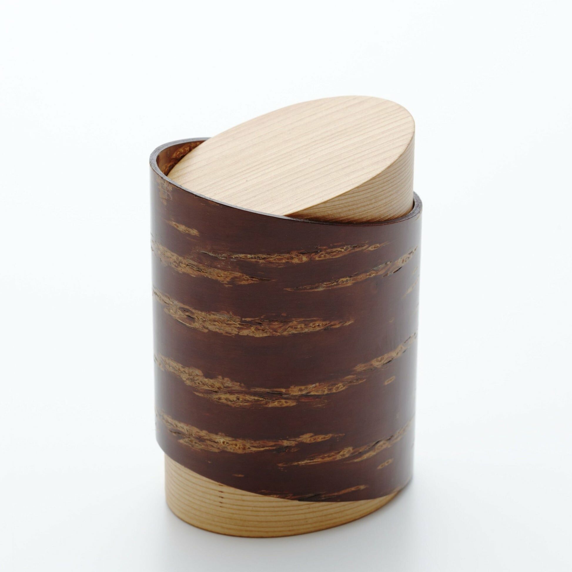 富岡商店 雪松櫻花茶筒捲