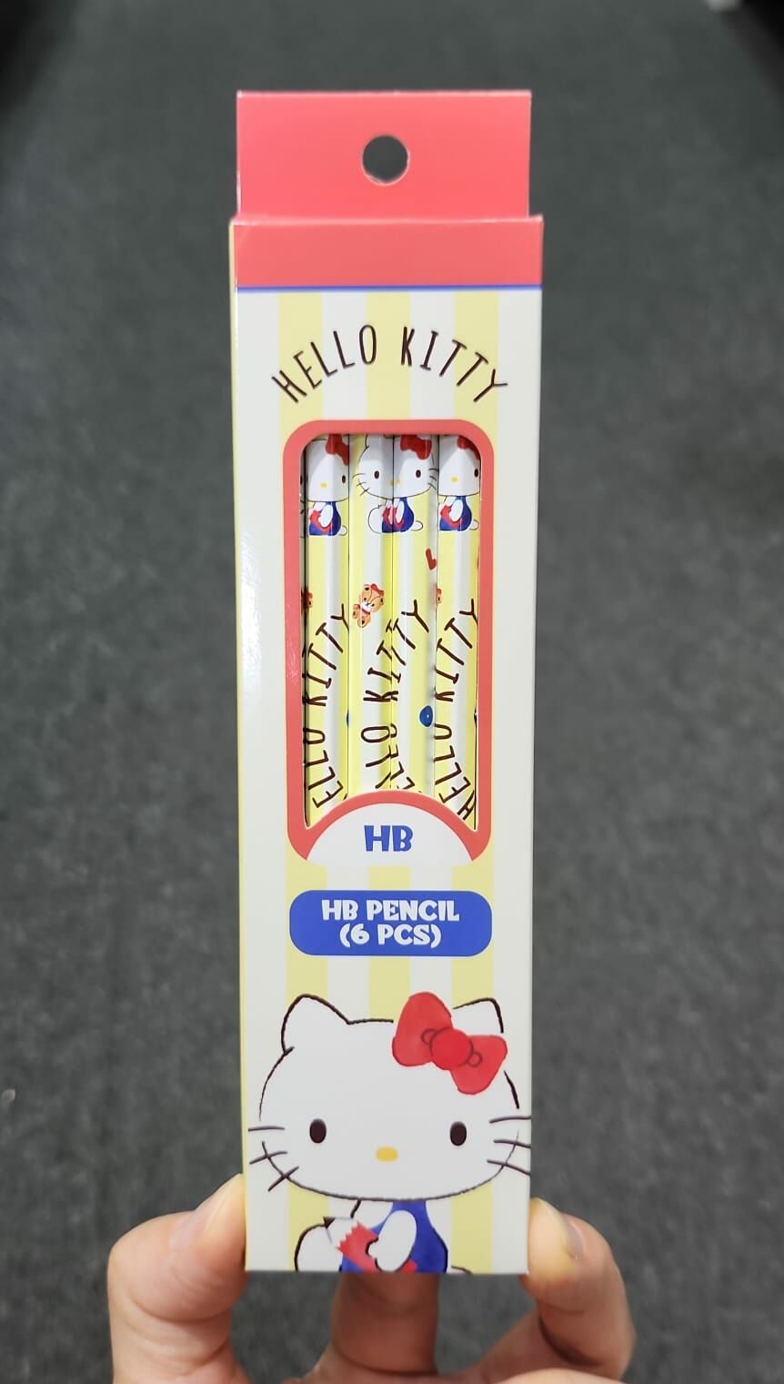 Hello Kitty HB 鉛筆(6支)