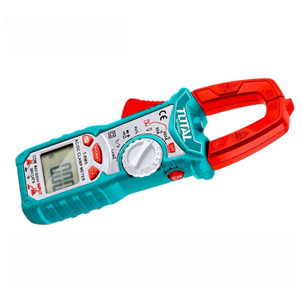 TOTAL 數位鉗形電表 AC/DC (TMT46004) 數位鉤錶 數位電錶 夾式鉤錶