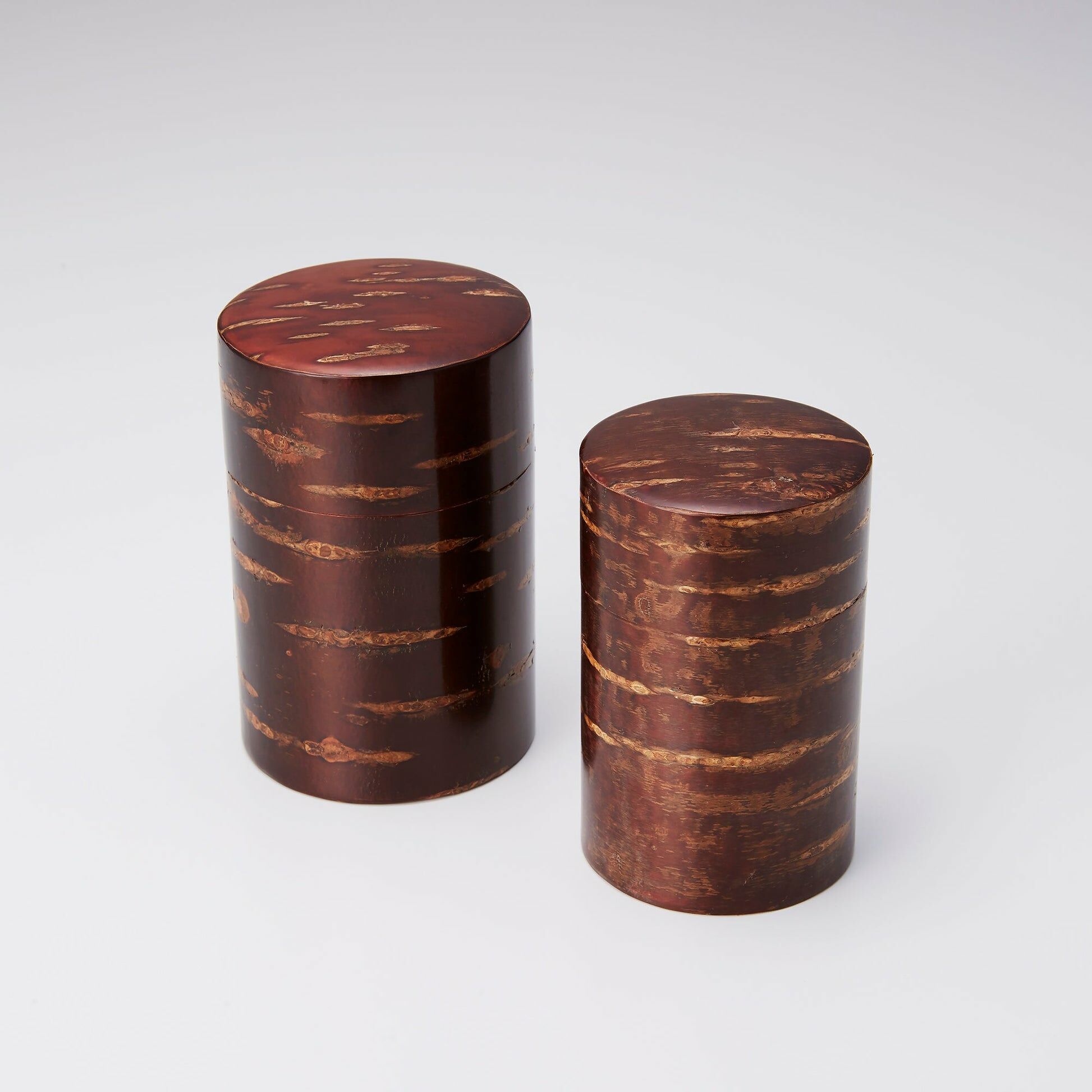 富岡商店 櫻花錫罐長茶筒