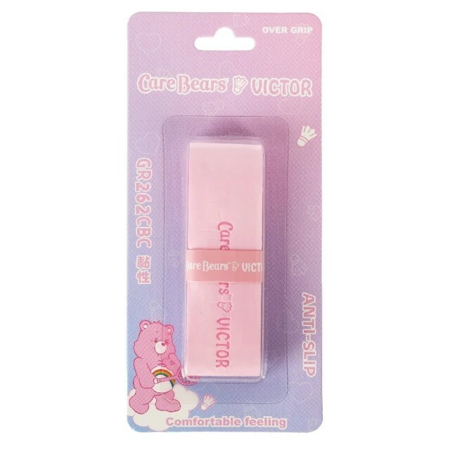 VICTOR X Care Bears聯名系列握把布(GR262CBC I/T 淺珍珠紅/木槿紫)