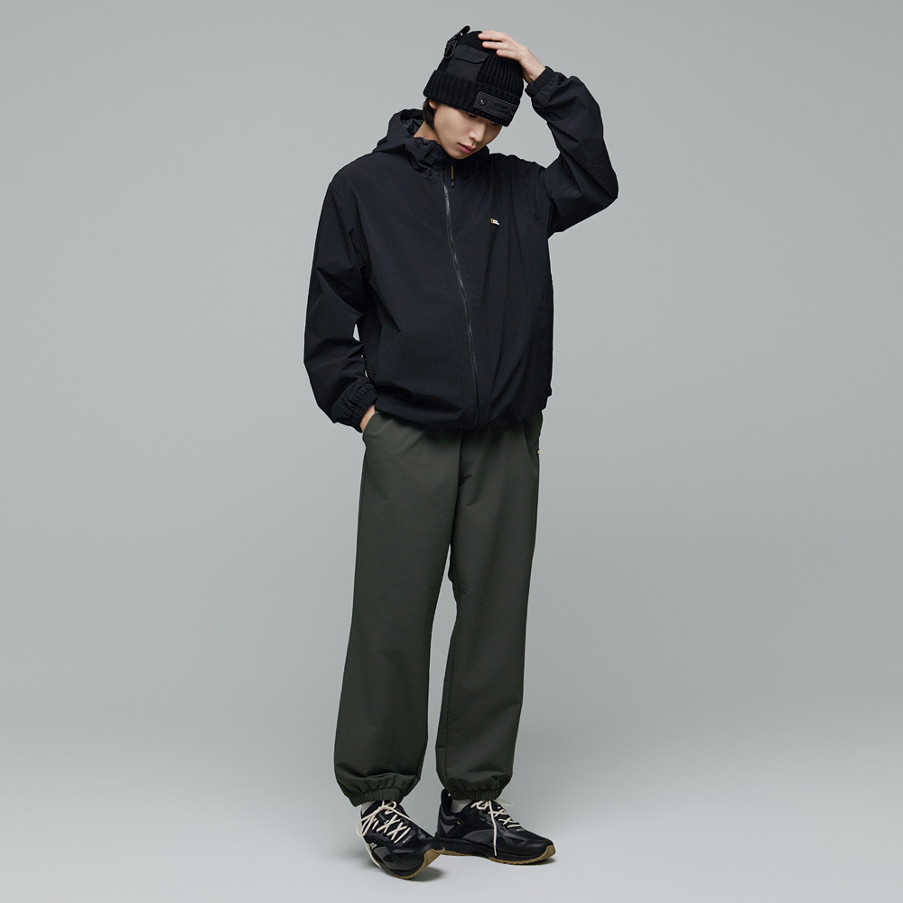 ARCHELON BlackOut 50x [アーケロン] Unisex ARCHELON Woven Stretch Hooded Zip-Up Jacket -