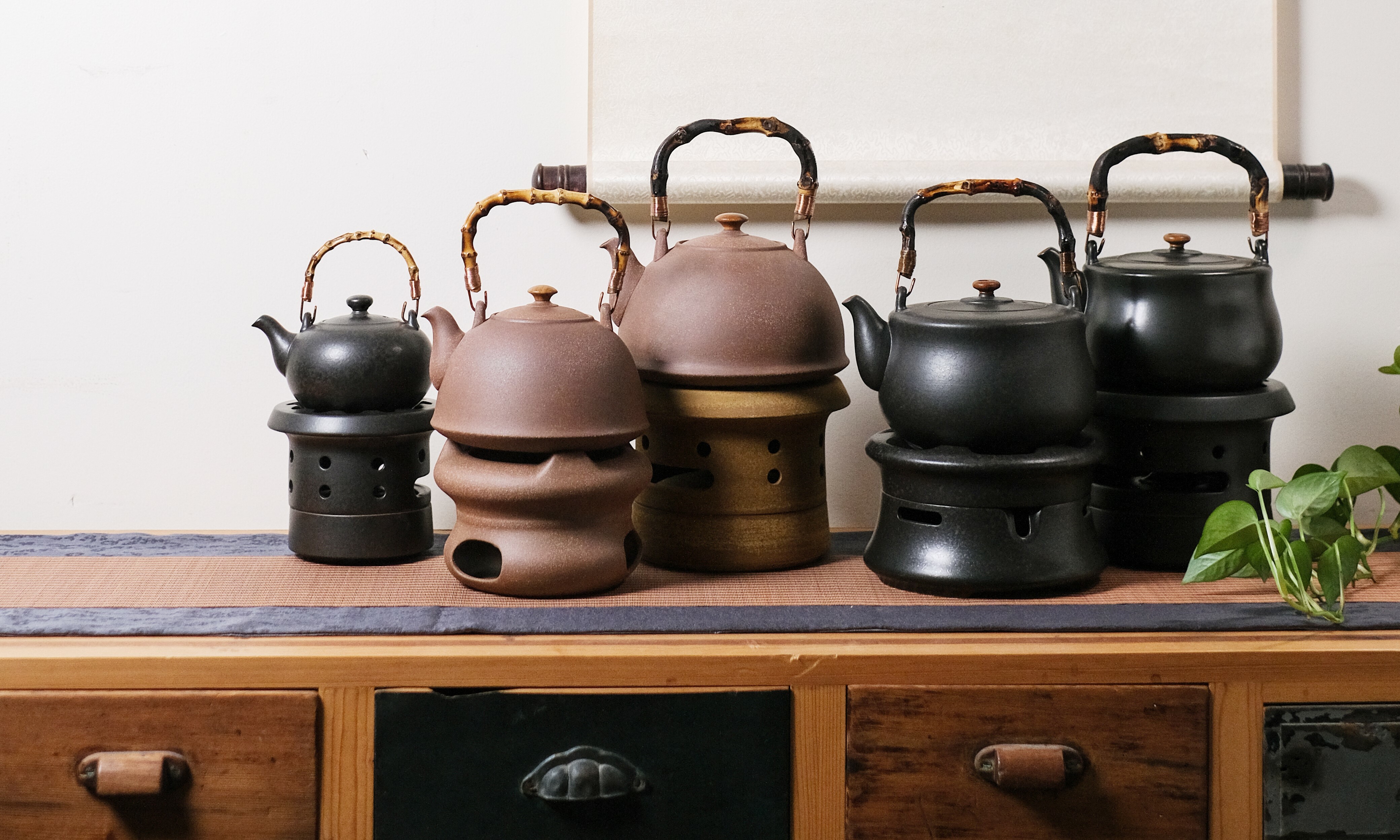 Kettle Set & Stove