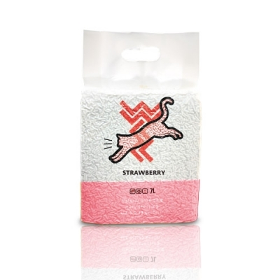 WEWE 韓國秒結豆腐砂7L (玫瑰草莓味)