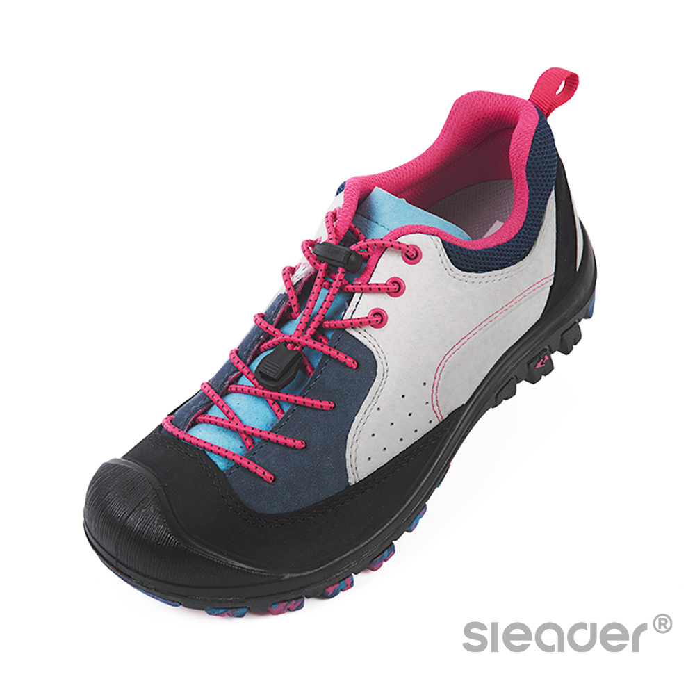 【 Sleader 】S20391 動力藍/紅 大地系列 | 防滑耐磨登山戶外休閒鞋｜女鞋