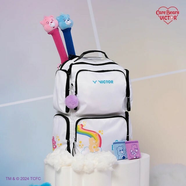 VICTOR X Care Bears聯名系列後背包(BR5025CBC A 象牙白)