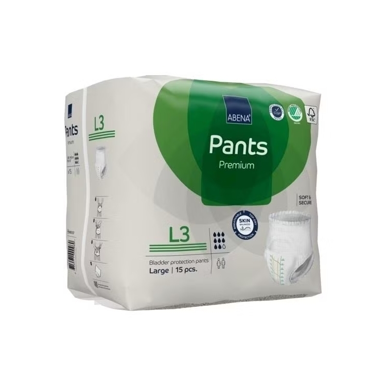 Abena 雅保 - L3 加強日用成人紙尿褲 (大) | (原箱6包 x 15片)
