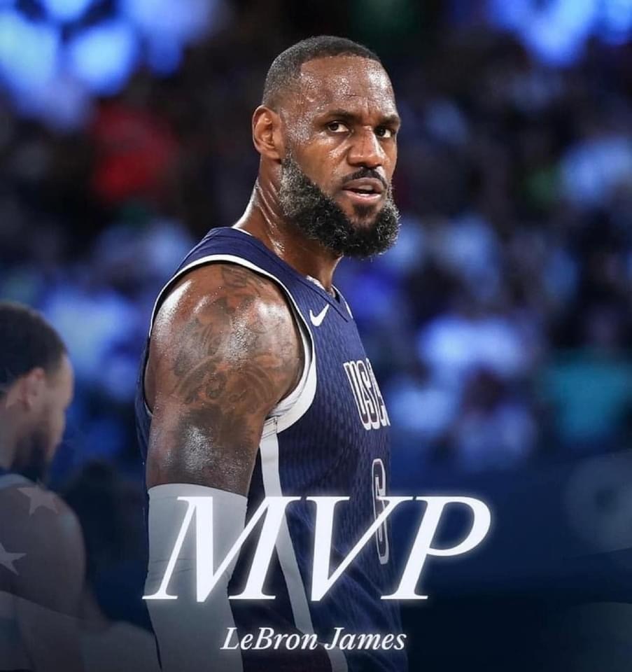 TOPPS LBJ 奧運男籃 MVP 球員卡