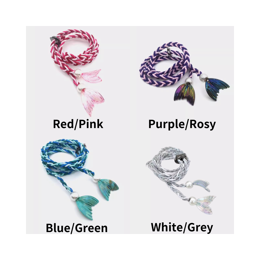 Water pro 面鏡編織繩 美人魚尾款