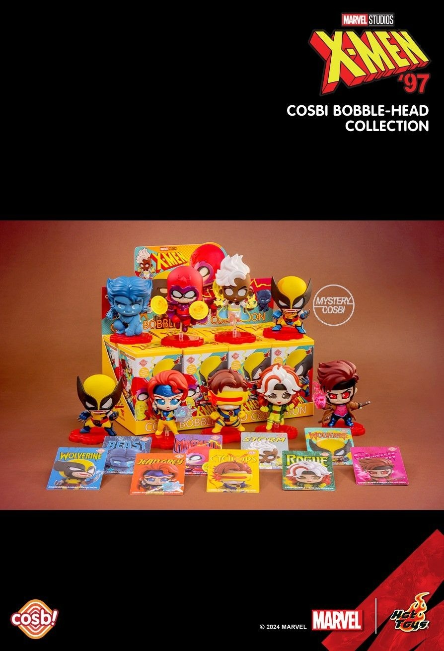 Hot Toys 變種特攻97' X-Men 97' Cosbi Bobble-Head Collection (一套8款)