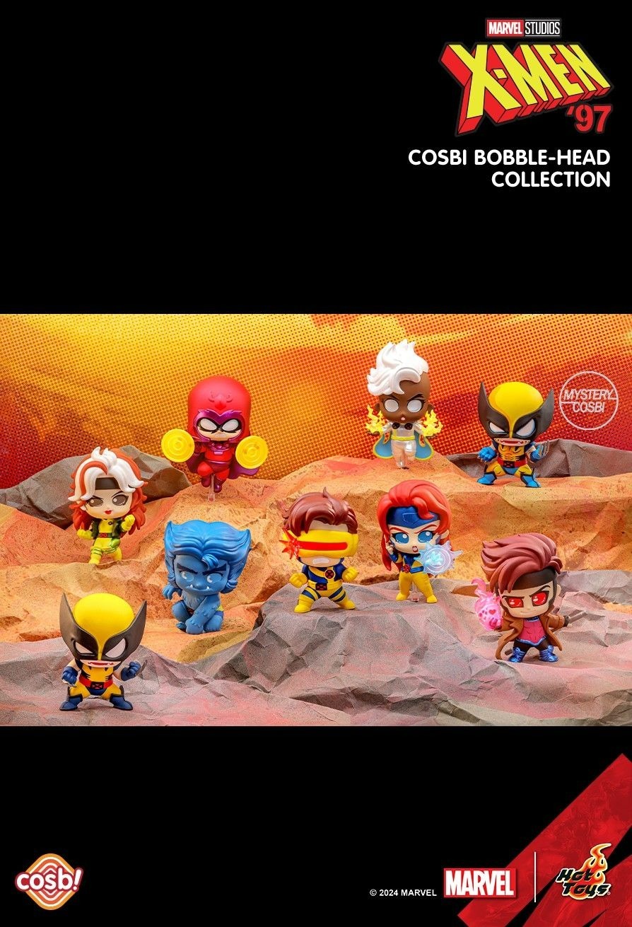 Hot Toys 變種特攻97' X-Men 97' Cosbi Bobble-Head Collection (一套8款)