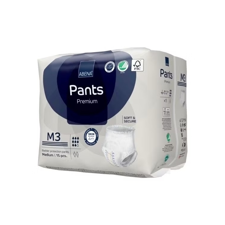 Abena 雅保 - M3 加強日用成人紙尿褲 (中) | (原箱6包 x 15片)