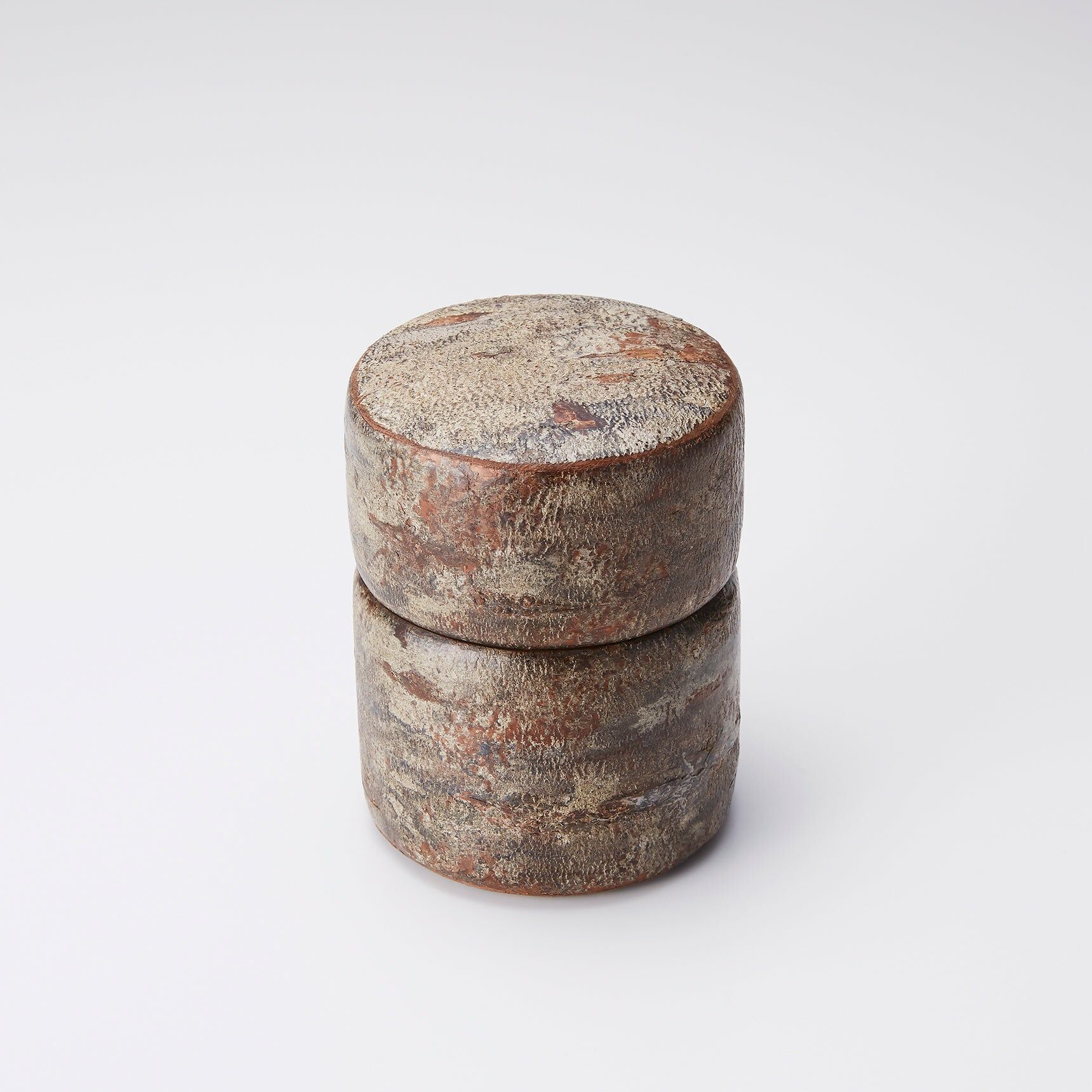 富岡商店 撞色櫻花木胴盛短茶筒 S