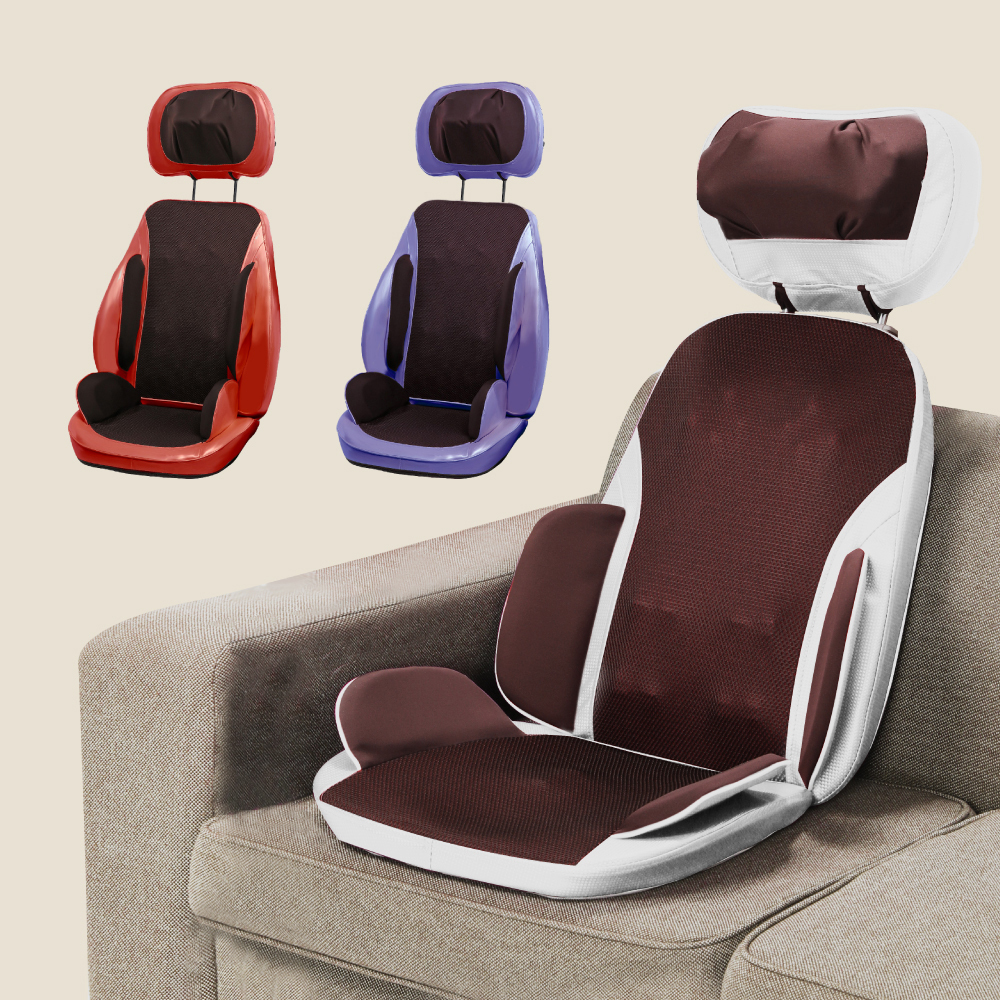 MRF健身大師 6D溫感揉搥開背按摩墊