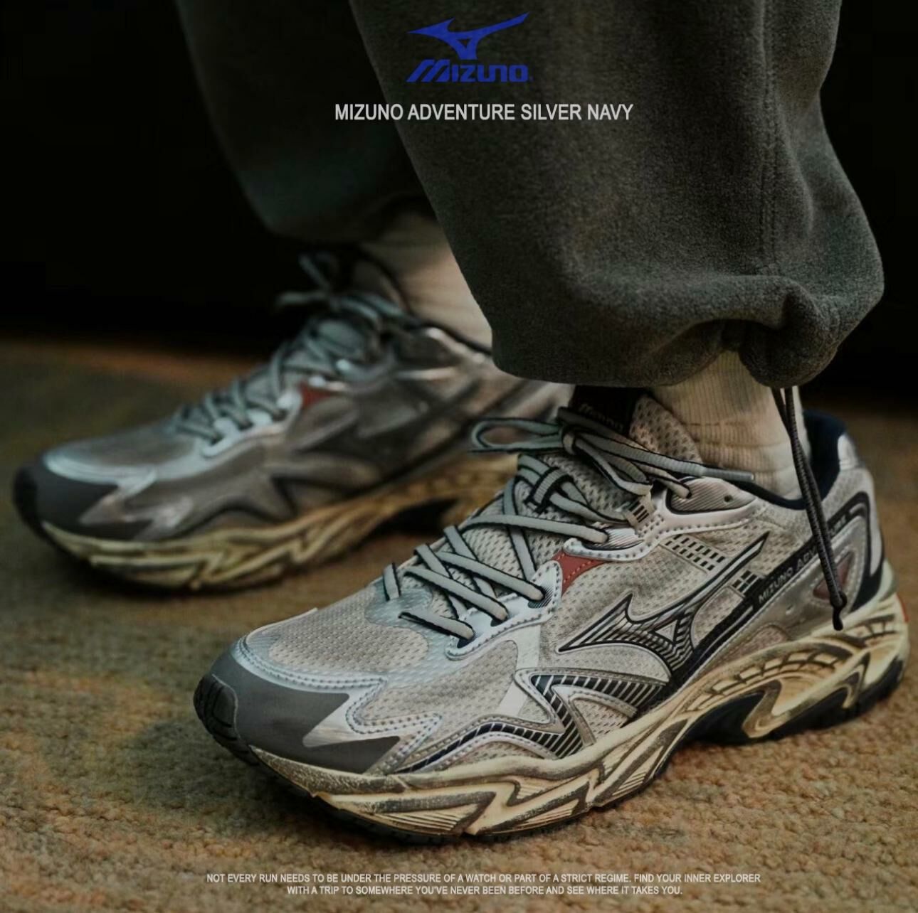 Mizuno running a3 argento online