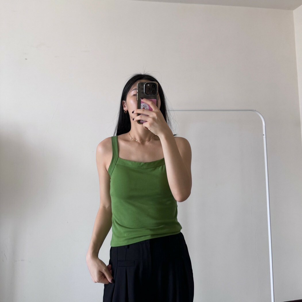 （三件$799免運）純棉微鬆方領（bratop）（預購於3/31中午收單～預計3-6週才會收到！可接受再下單唷）