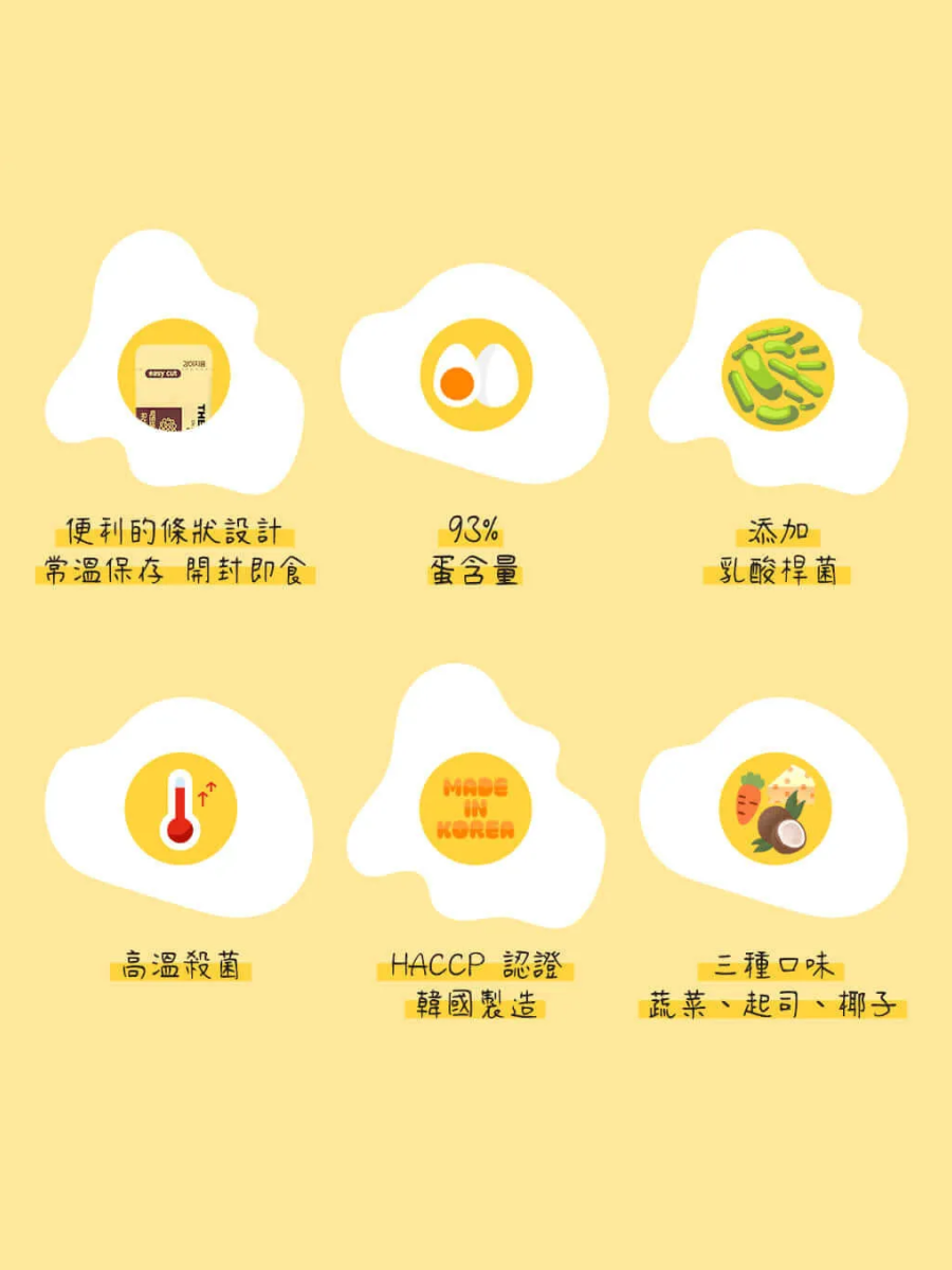 【韓國 THE DOG】狗狗新鮮蒸蛋條 (*新版)