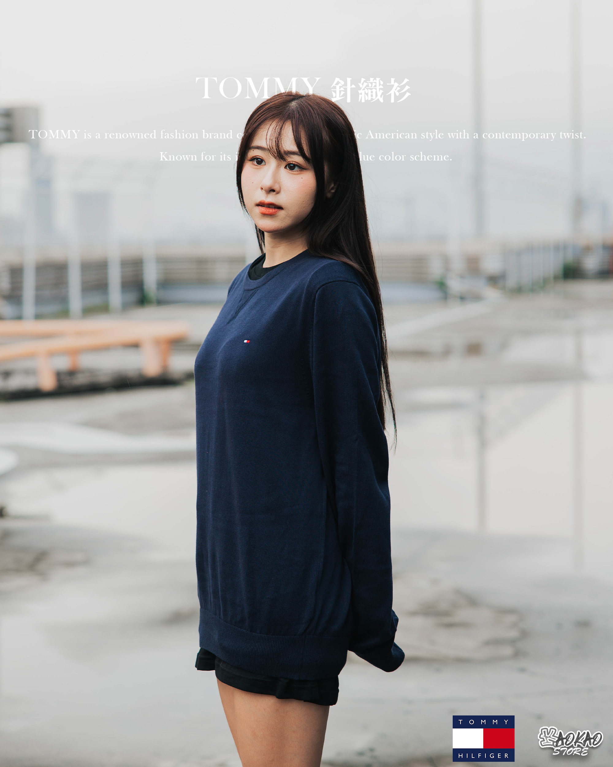 Tommy Hilfiger 針織衫 毛衣 長袖 【TOMMY001】