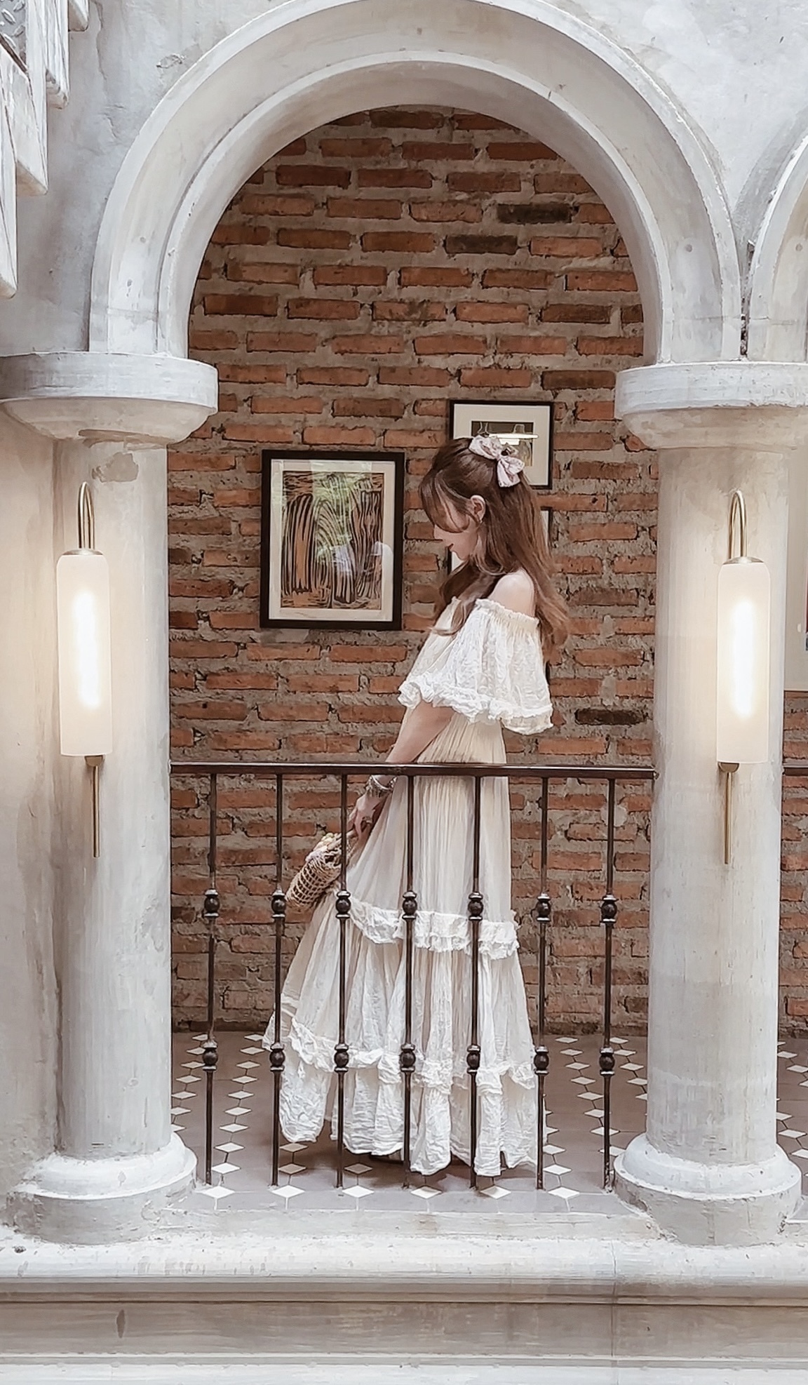 🇹🇭*泰國手工棉* 100％ ORGANIC COTTON OFF SHOULDER DRESS - HAND MADE FROM THAILAND