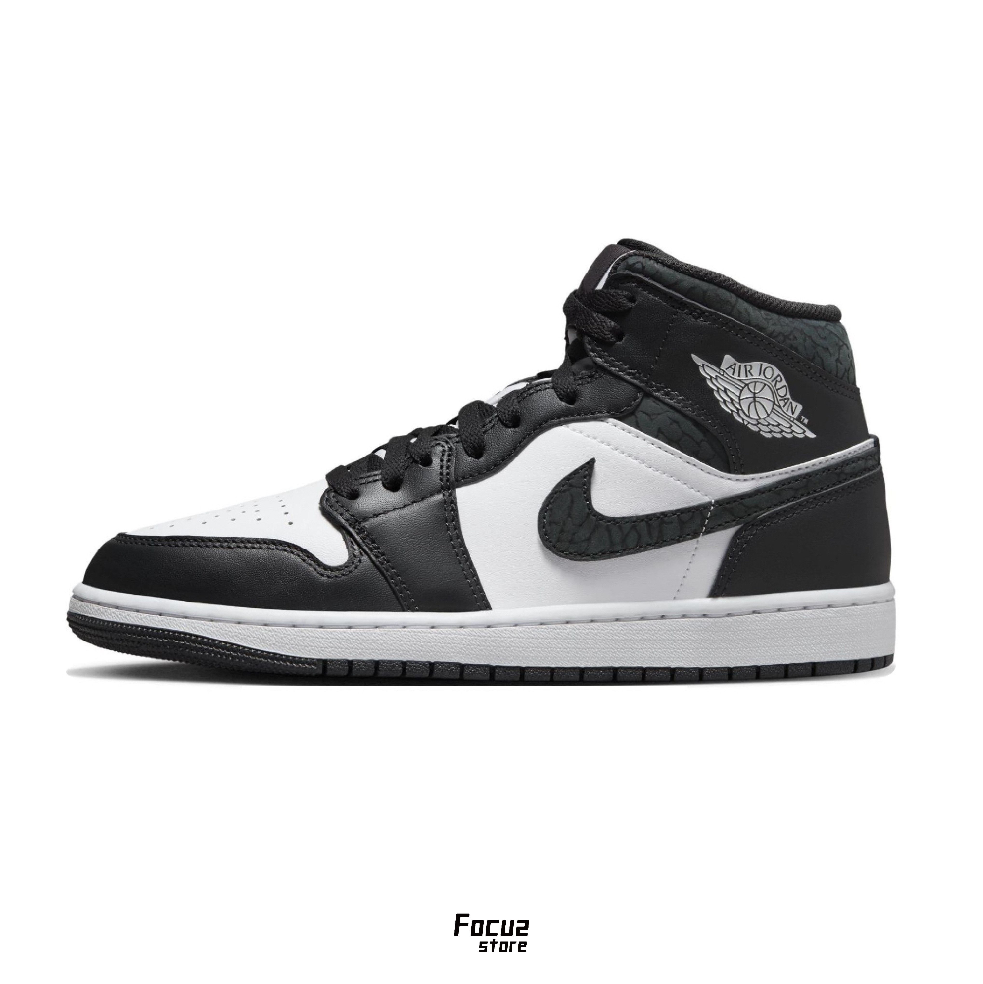 【Focus Store】現貨秒發 Nike Air Jordan 1 Mid SE "Panda Elephant" 黑白 FB9911-001