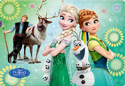 冰雪奇緣 (大件尺寸) (連底板)