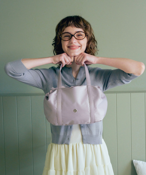 HEEARI Aurora Shirring Duffle Mini Bag