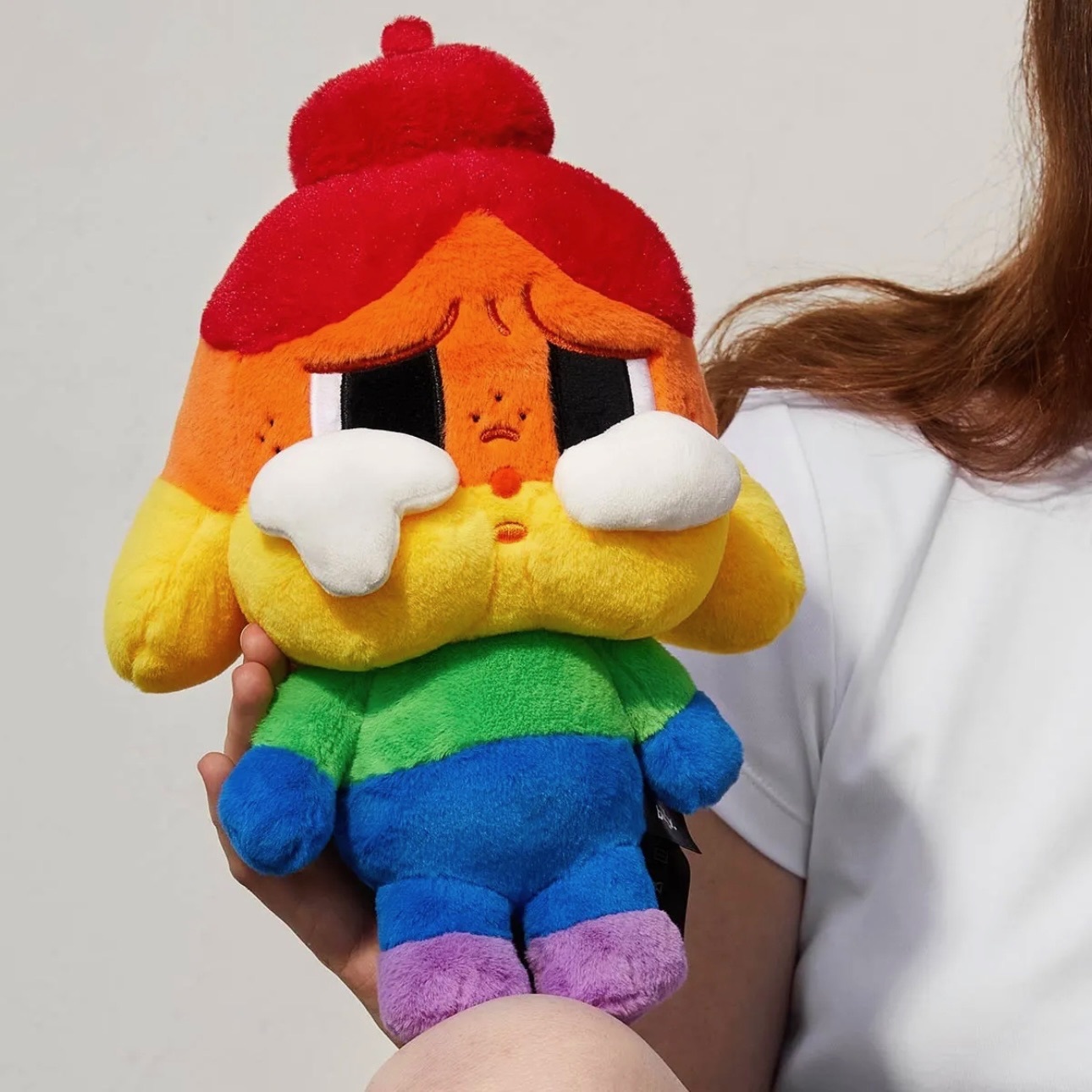 POPMART泡泡瑪特 CRYBABY CHEER UP,BABY! 毛絨公仔