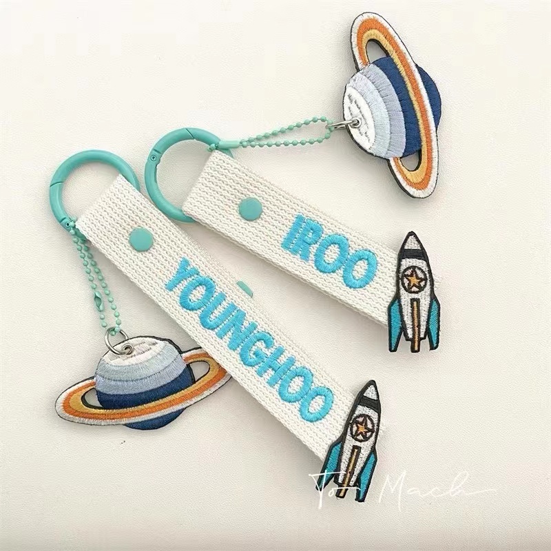 Korea客製Space鑰匙扣環