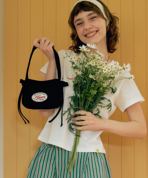 HEEARI Lily Ribbon Mini Tote Bag