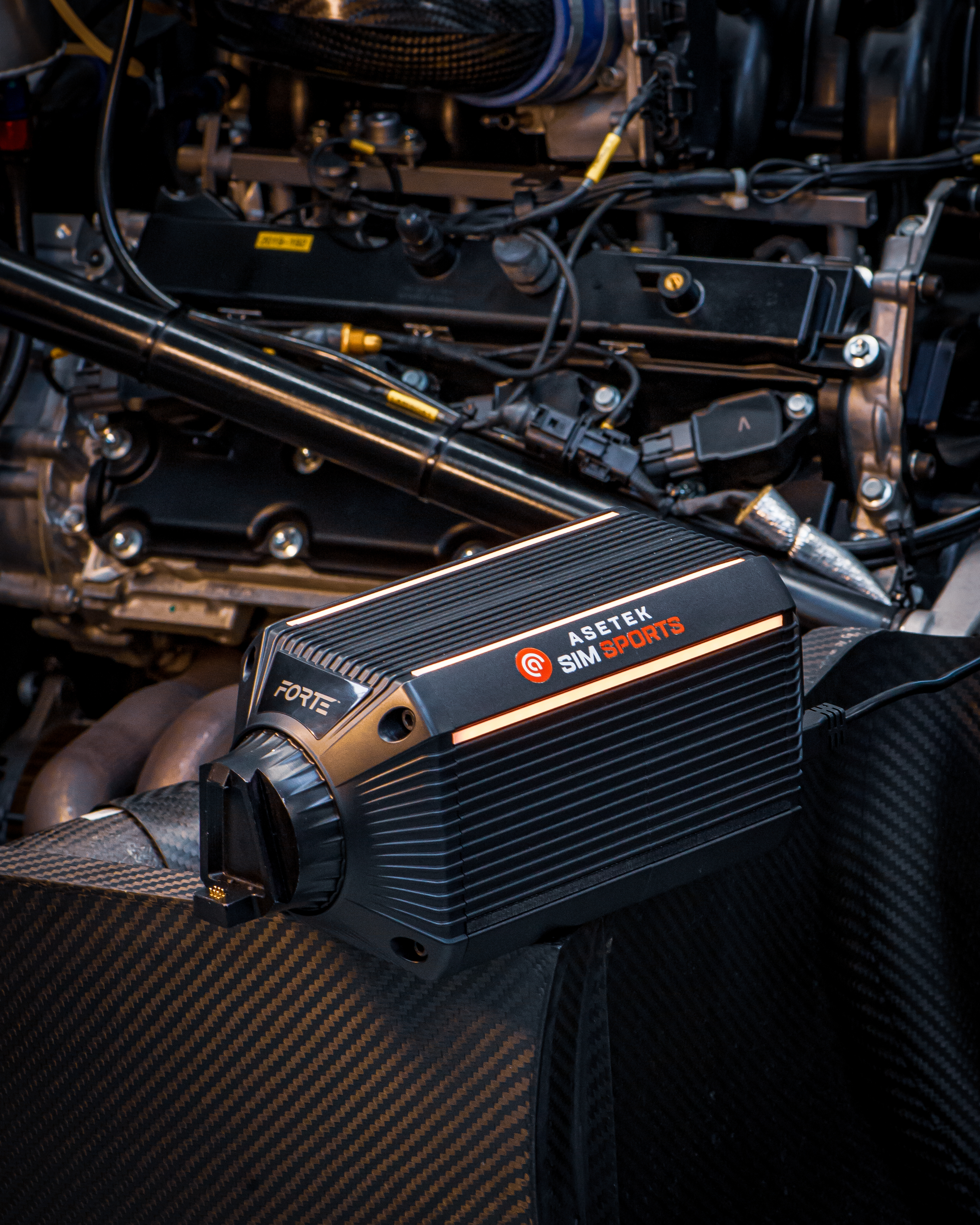Asetek SimSports® Forte® Direct Drive Wheelbase 18Nm