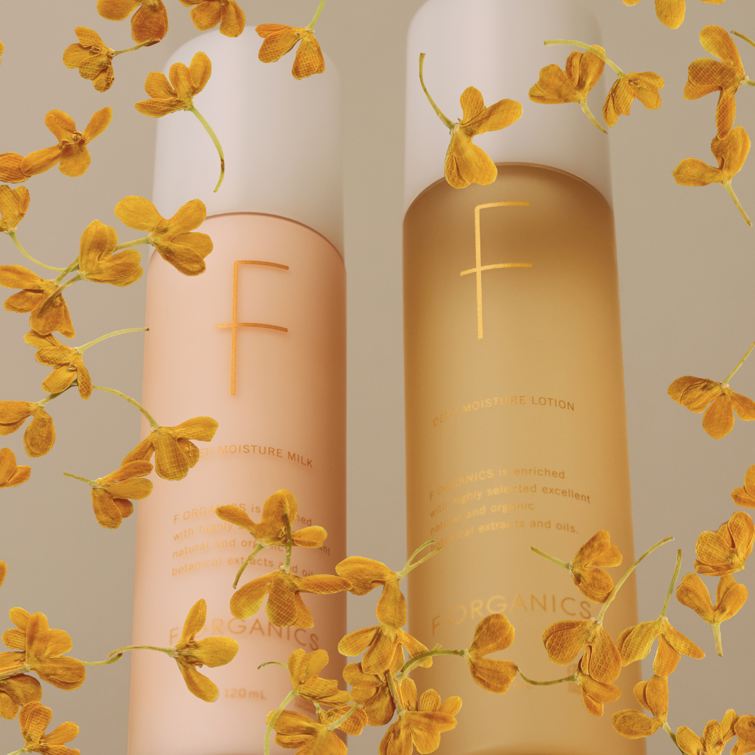 [限定] F ORGANICS Deep Moisture Osmanthus Lotion / Milk K 有機桂花深層保濕化妝水 / 乳液
