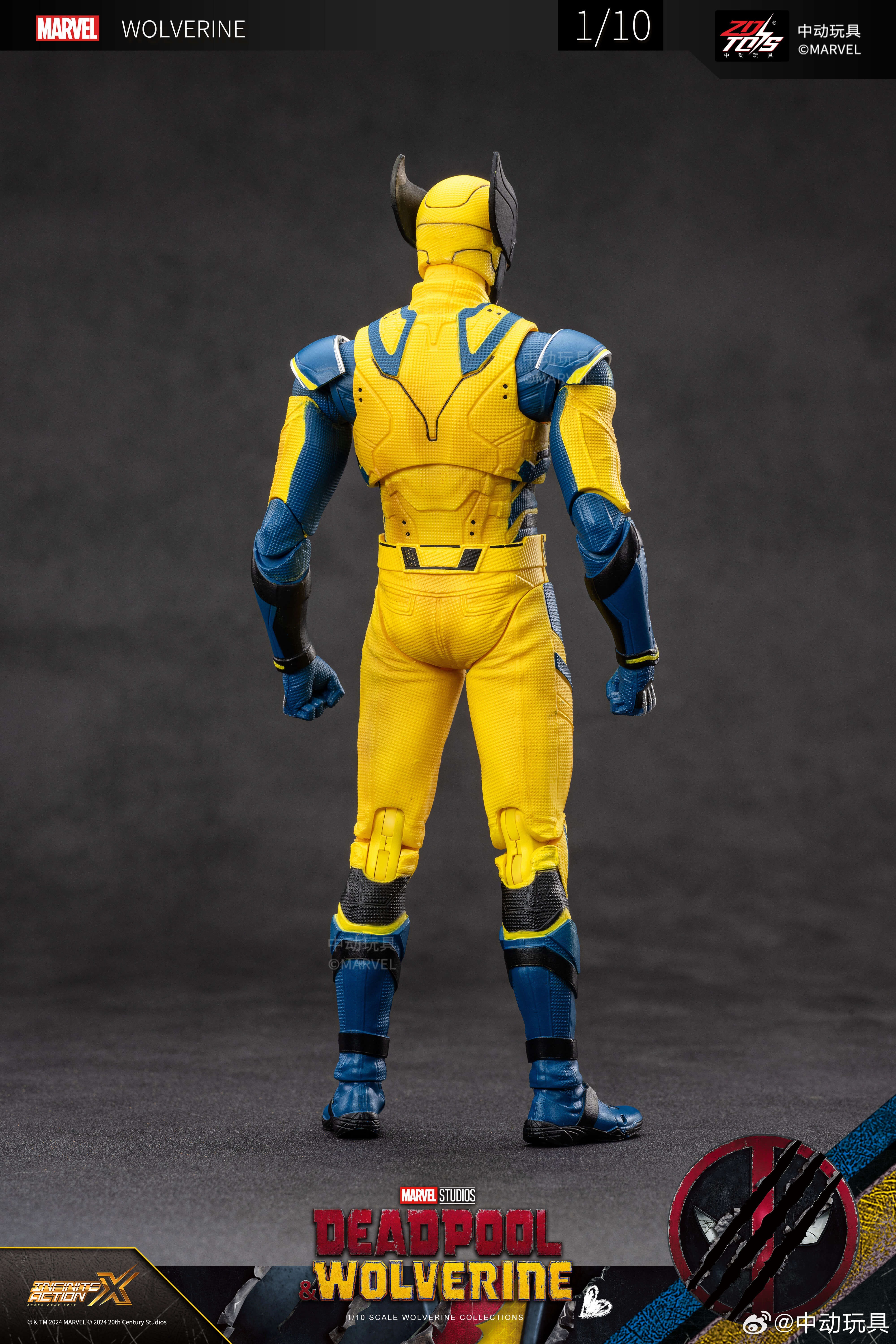 中動玩具 6吋 狼人 Wolverine