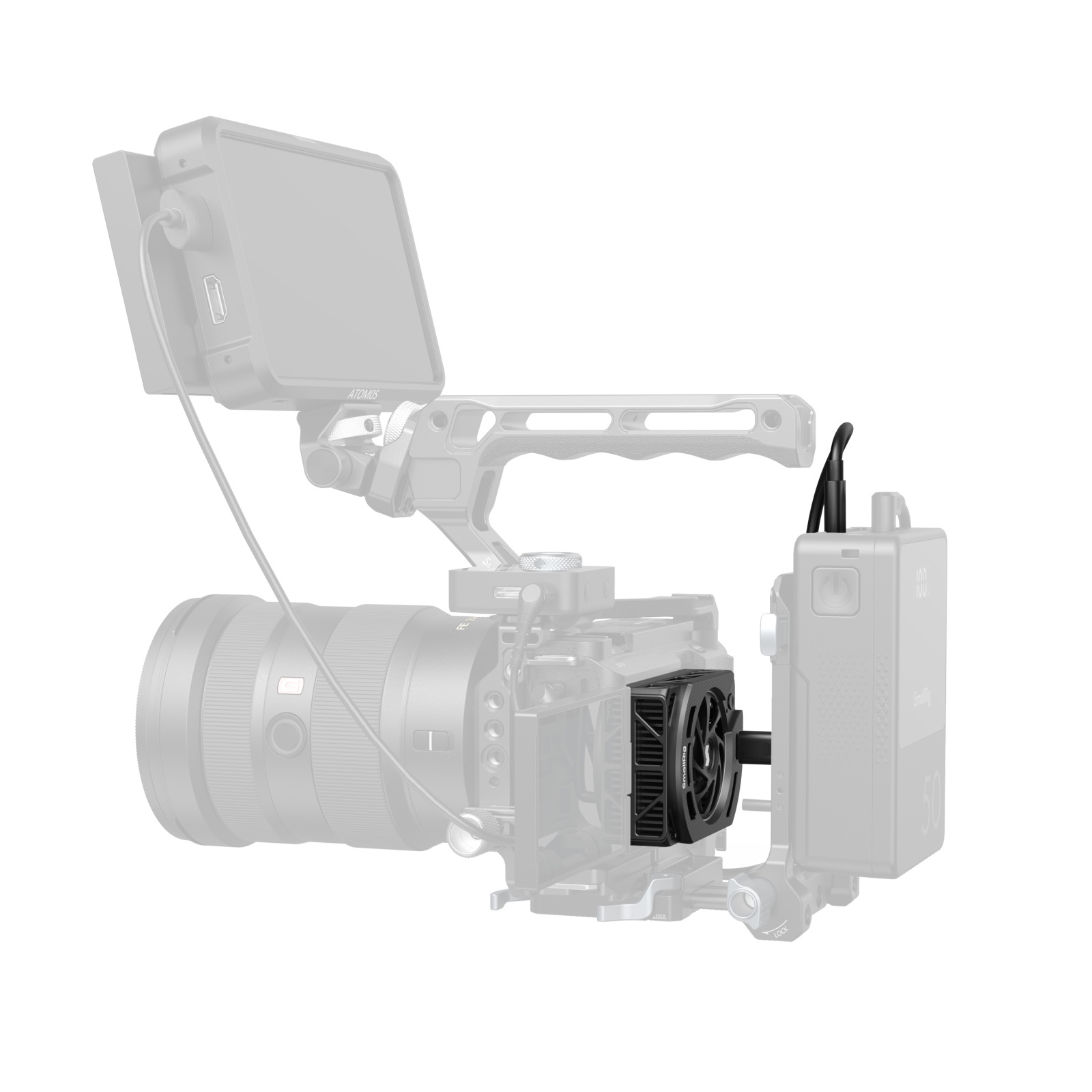Smallrig ソニーカメラ用冷却システム 4348 SR4348 PCパーツ