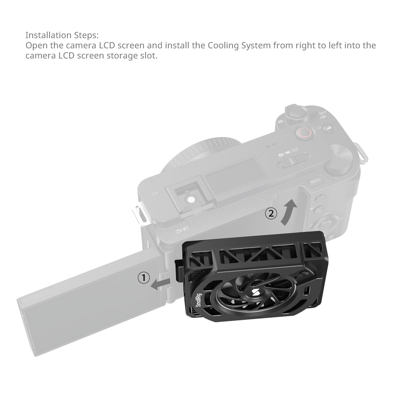SmallRig 4348 相機外置冷卻系統Sony 相機適用- Rainbow Store